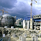 La Cité des sciences en construction