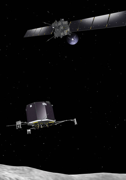 Rosetta and Philae at comet Copie