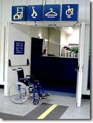 vestiaire : pret de fauteuil