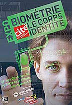 Affiche de l'exposition biometrie  - groupe Safran