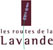 logo routes de la lavande - jardin fleurs