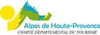 logo alpes de haute provence - jardin fleurs