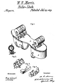 Brevet des rollersde 1869
