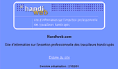 Handiweb, site d'information sur l'insertion professionnelle des travailleurs handicapés