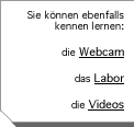 Sie kÃnnen ebenfalls kennen lernen: die Webcam das Labor die Videos