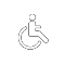 page accessibilité pour personne à mobilité réduite