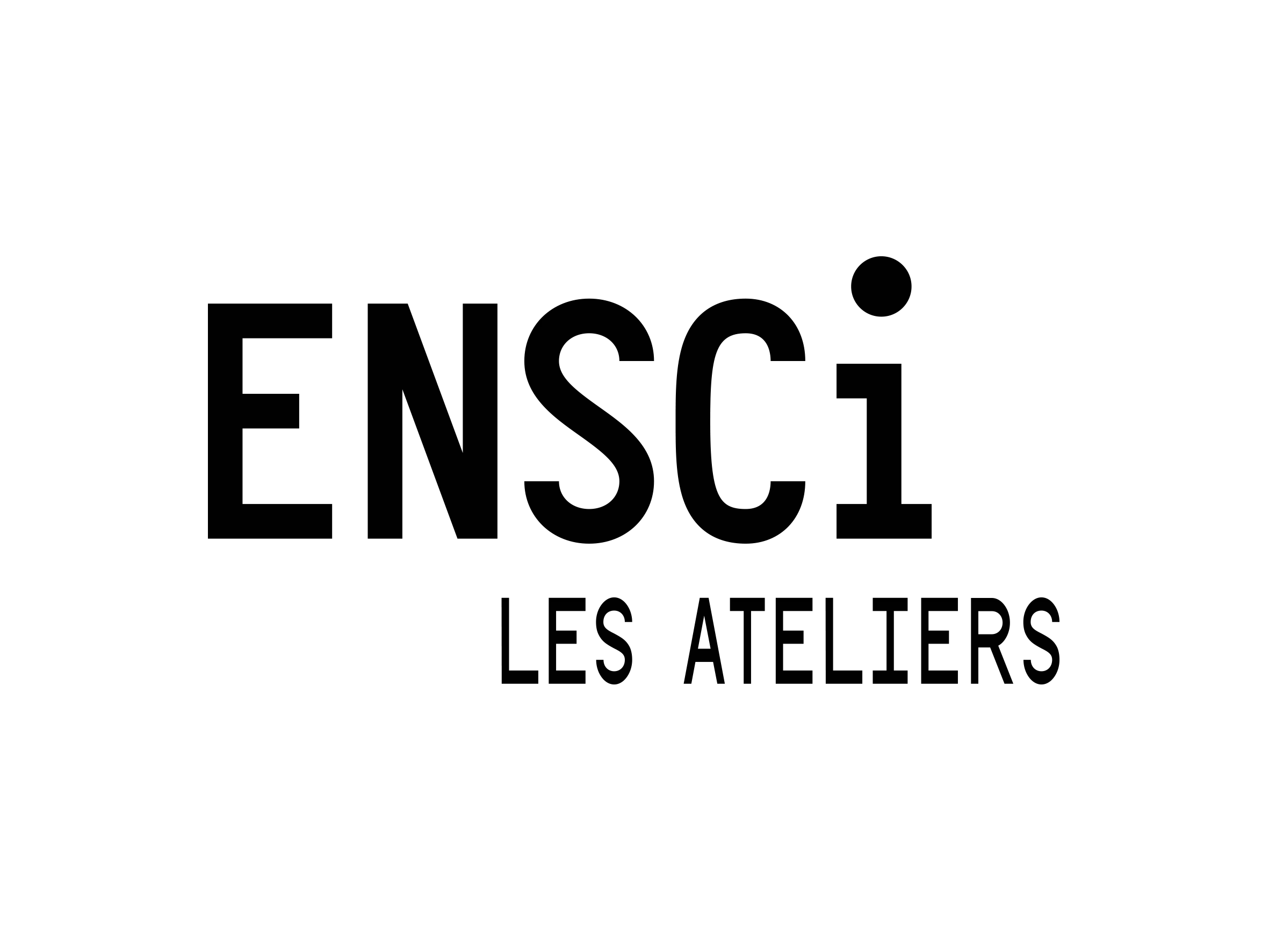 Logo ENSCI (nouvelle fenêtre)