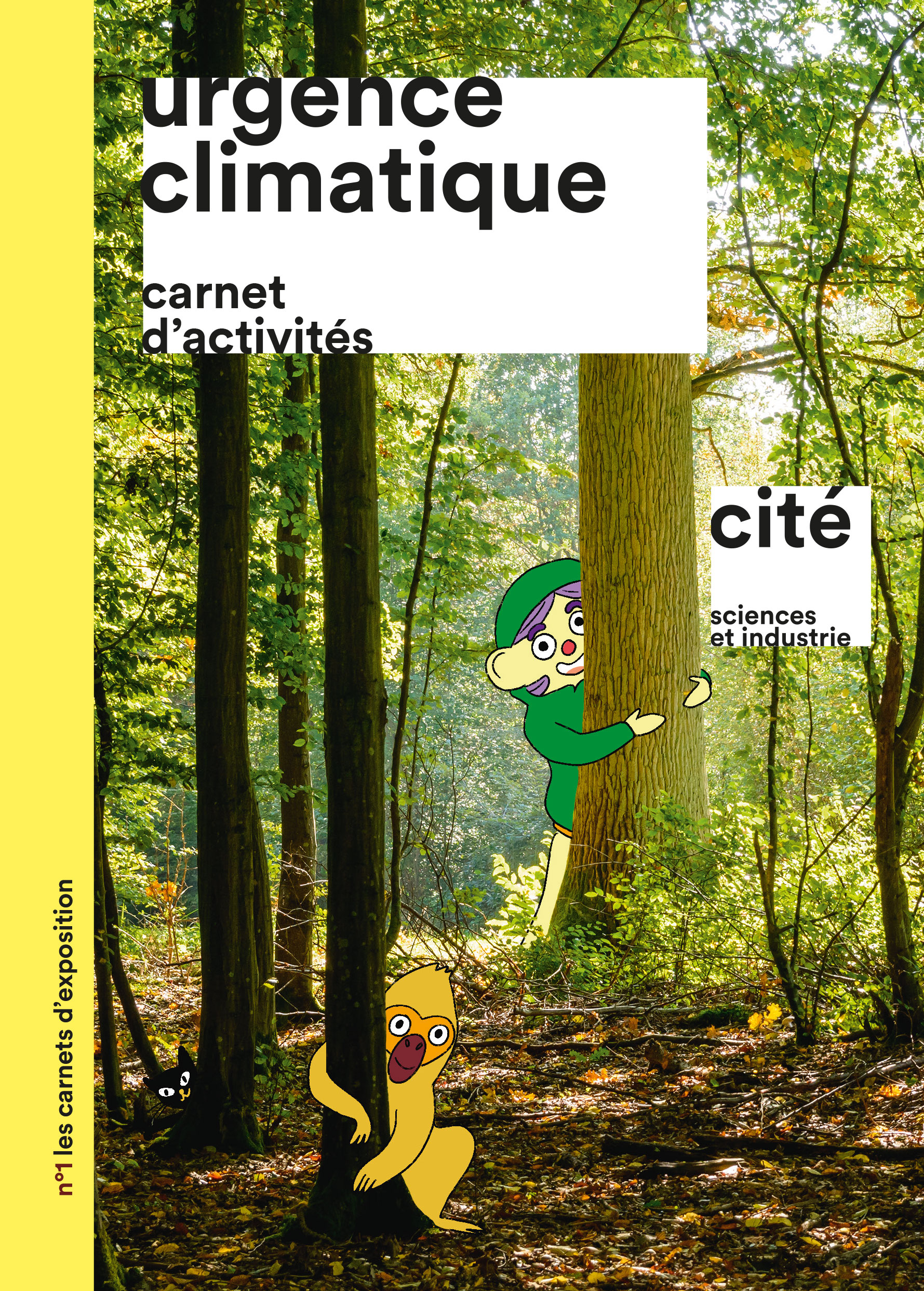 Couverture du carnet d'activités Urgence climatique