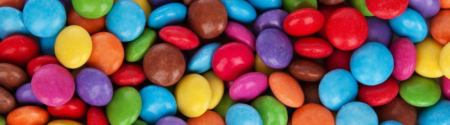 Réglette Bonbons colorés - ERCUS - Atelier de création de sucres