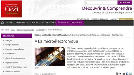 Découvrir & Comprendre - La microélectronique